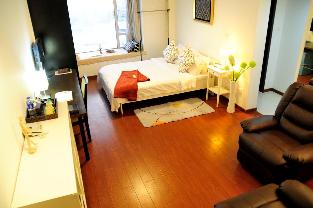 Shanghai Kingland Serviced Apartment Eksteriør bilde