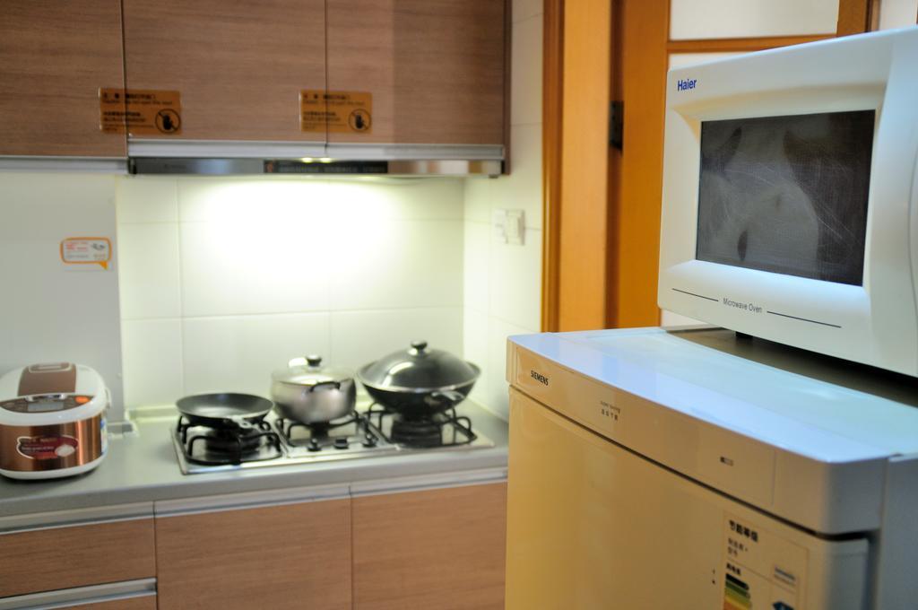 Shanghai Kingland Serviced Apartment Eksteriør bilde