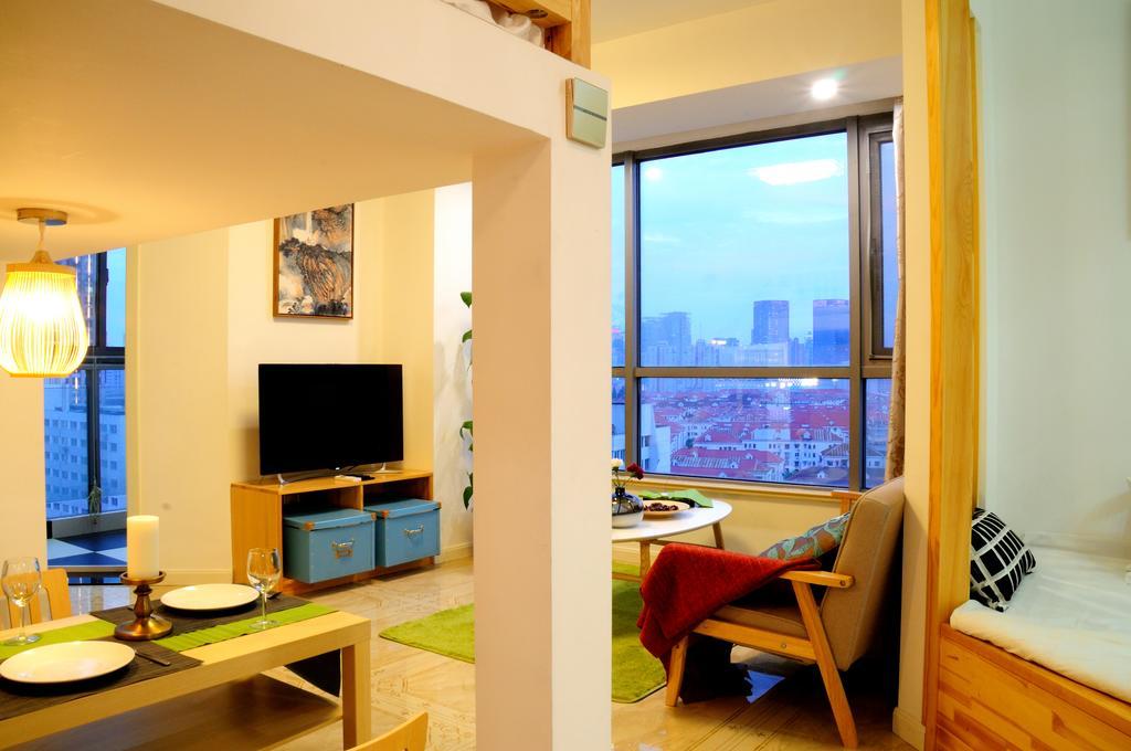 Shanghai Kingland Serviced Apartment Eksteriør bilde