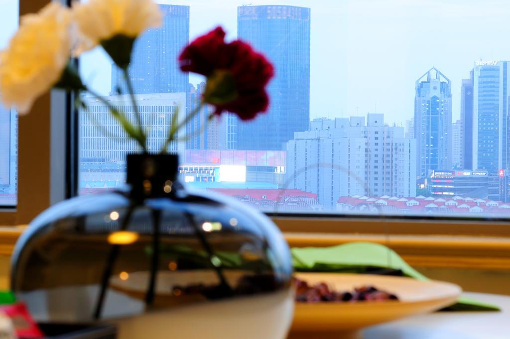 Shanghai Kingland Serviced Apartment Eksteriør bilde