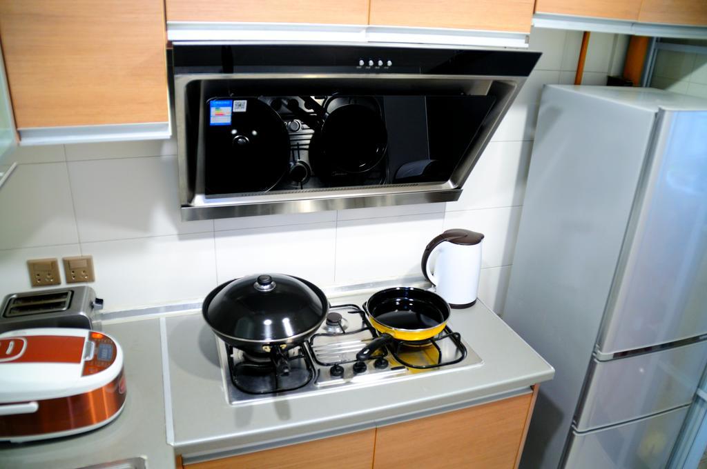 Shanghai Kingland Serviced Apartment Eksteriør bilde