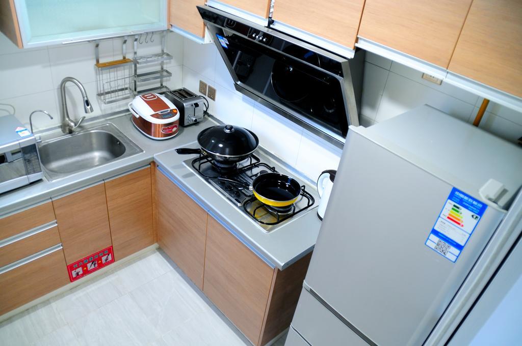 Shanghai Kingland Serviced Apartment Eksteriør bilde