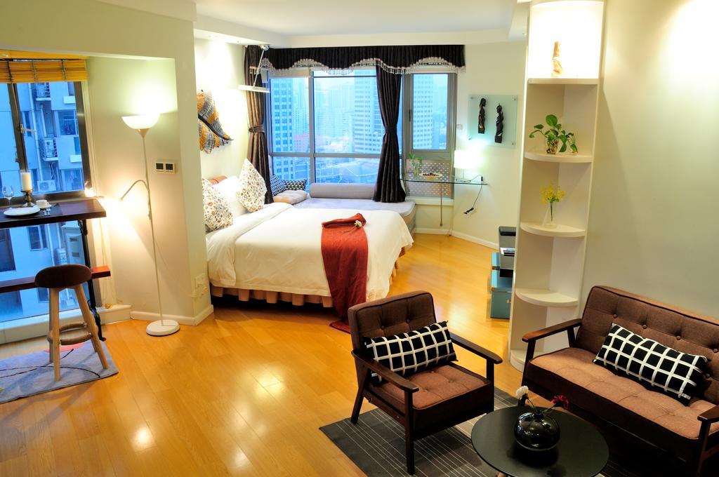 Shanghai Kingland Serviced Apartment Eksteriør bilde
