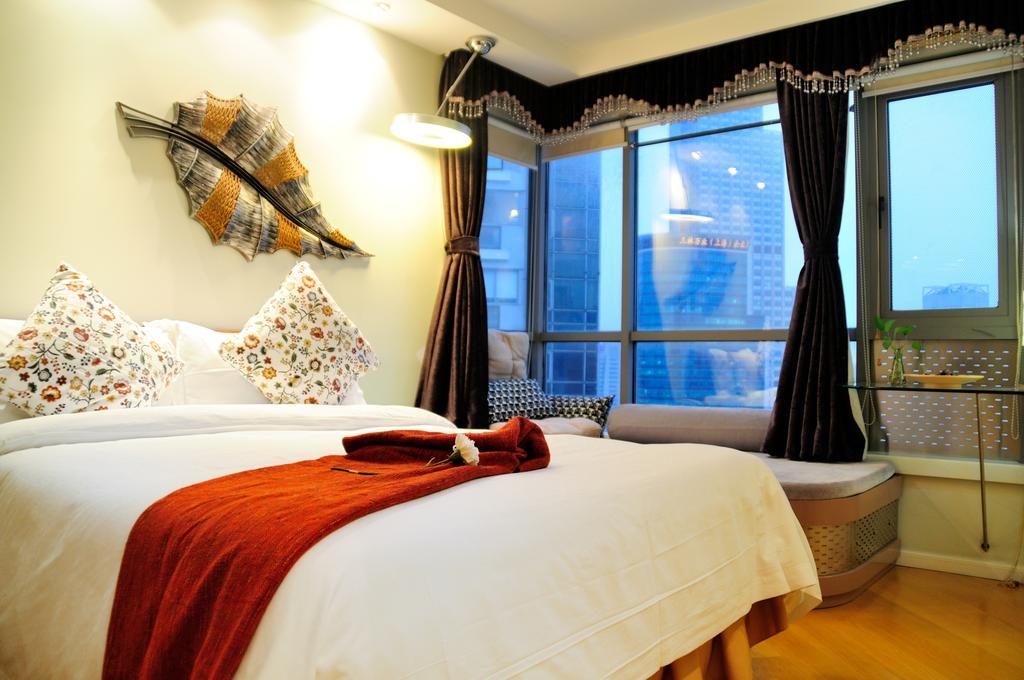 Shanghai Kingland Serviced Apartment Eksteriør bilde
