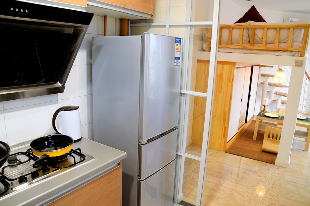 Shanghai Kingland Serviced Apartment Eksteriør bilde