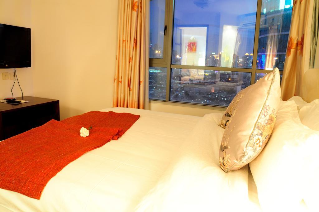 Shanghai Kingland Serviced Apartment Eksteriør bilde