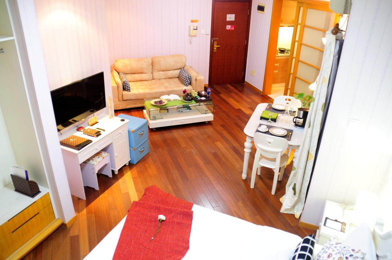 Shanghai Kingland Serviced Apartment Eksteriør bilde
