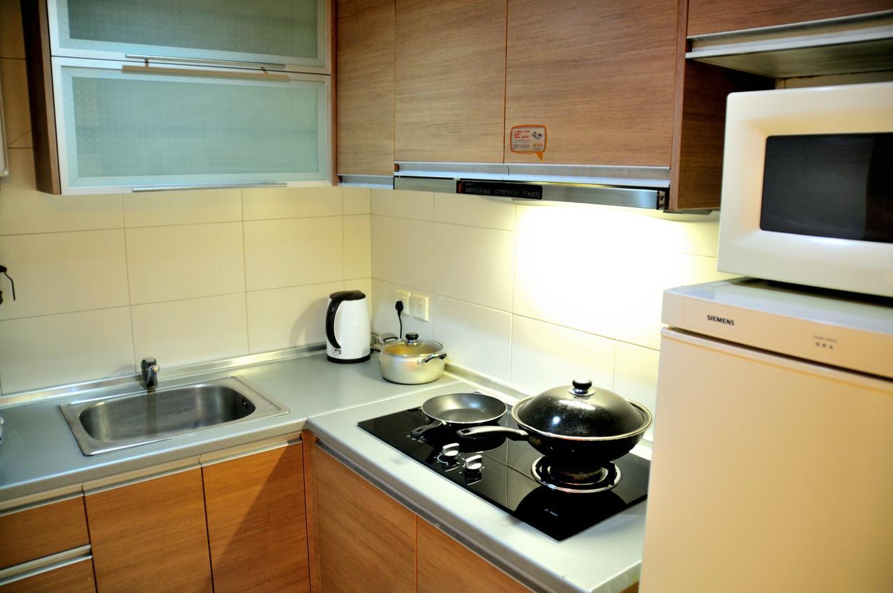Shanghai Kingland Serviced Apartment Eksteriør bilde