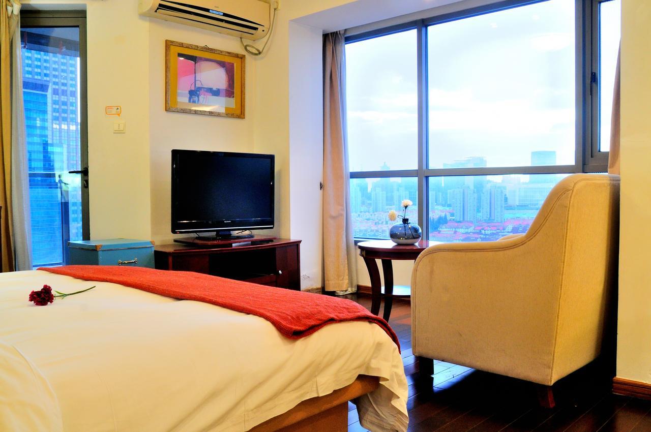 Shanghai Kingland Serviced Apartment Eksteriør bilde