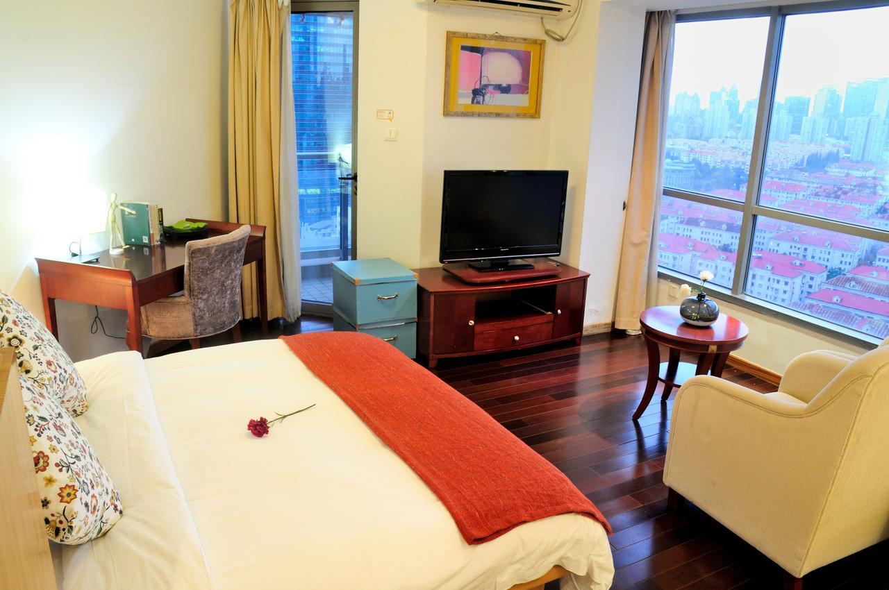 Shanghai Kingland Serviced Apartment Eksteriør bilde