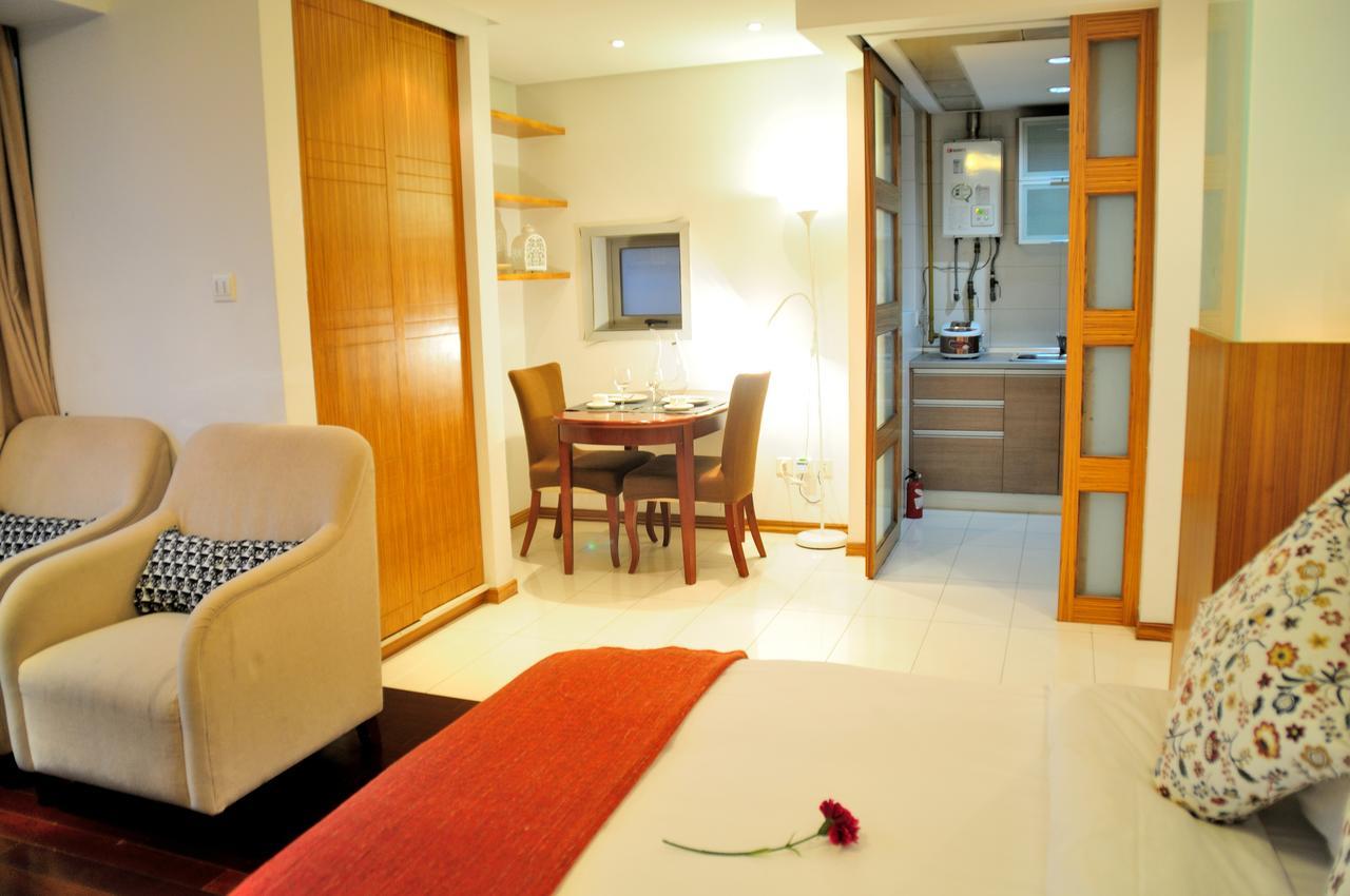 Shanghai Kingland Serviced Apartment Eksteriør bilde