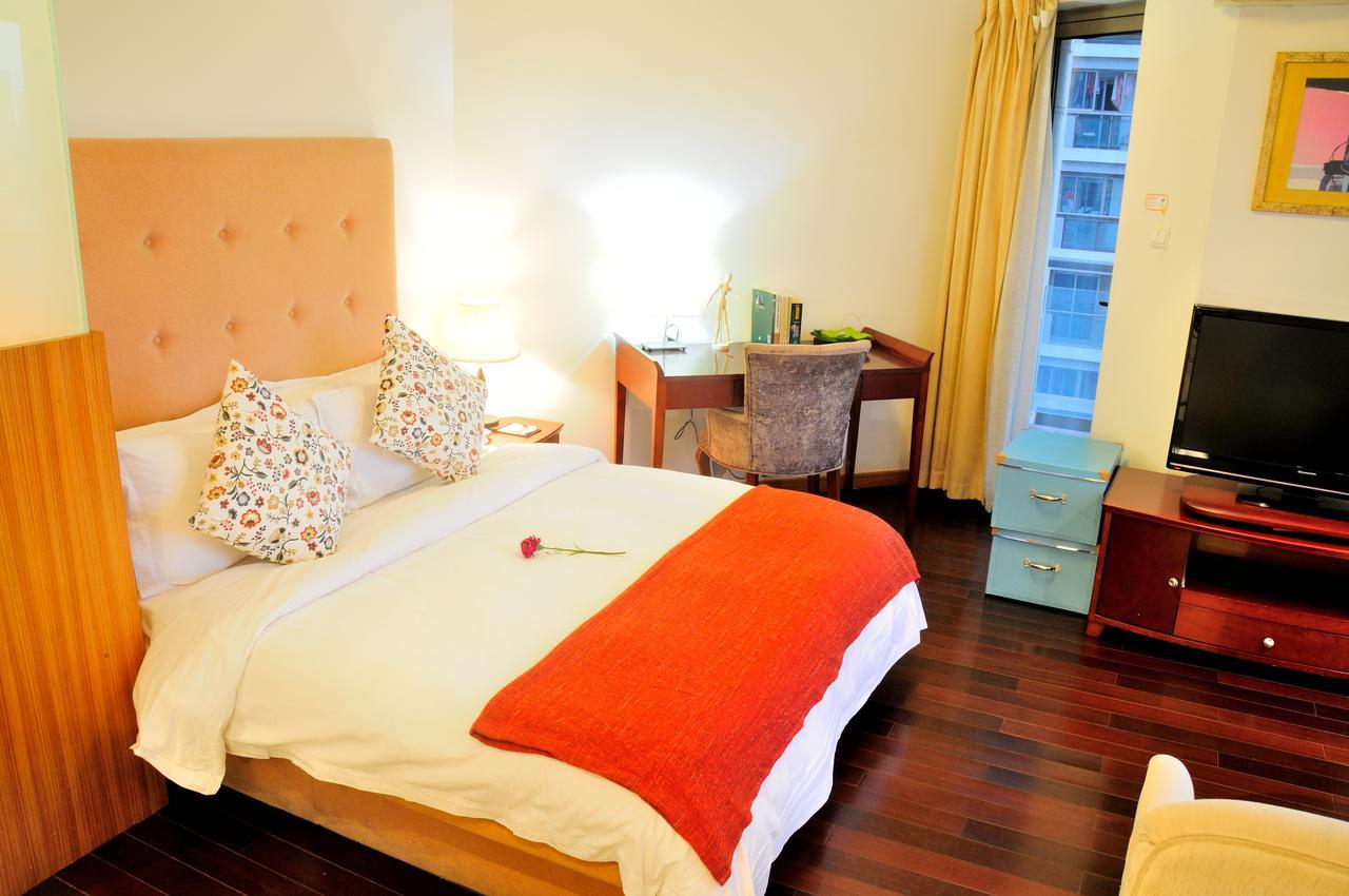 Shanghai Kingland Serviced Apartment Eksteriør bilde